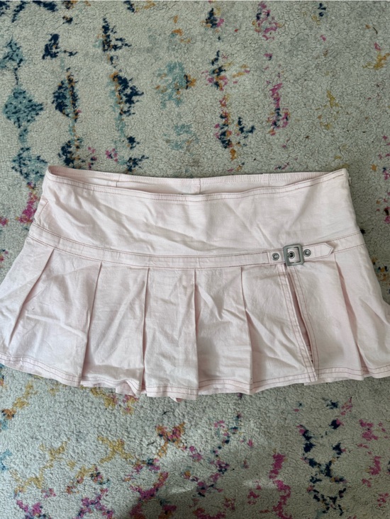 BDG Pants - Pink Pleated Skirt from Urban Outfitters